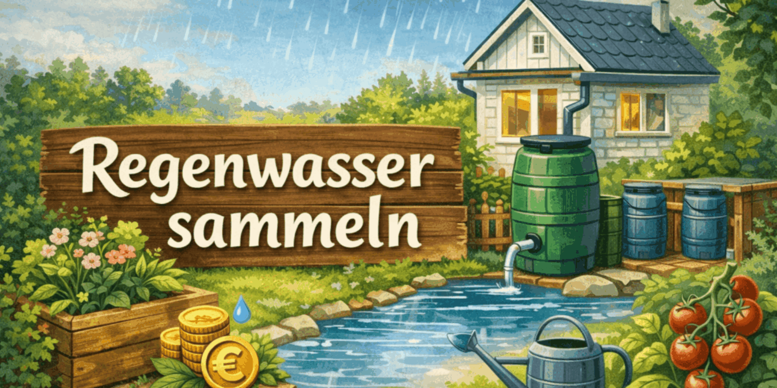Regenwasser sammeln