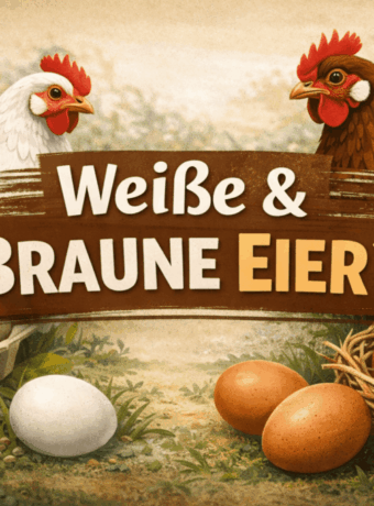 Warum gibt es weiße und braune Hühnereier?