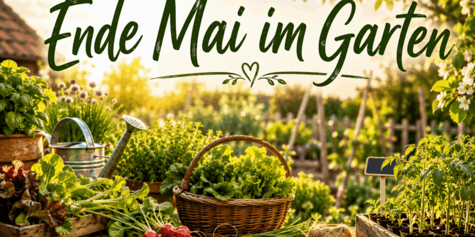 Die schönsten Gartenarbeiten Ende Mai
