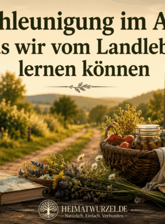 Entschleunigung im Alltag: Was wir vom Landleben lernen können