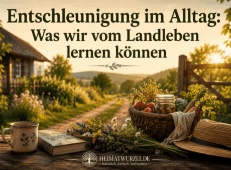 Entschleunigung im Alltag: Was wir vom Landleben lernen können