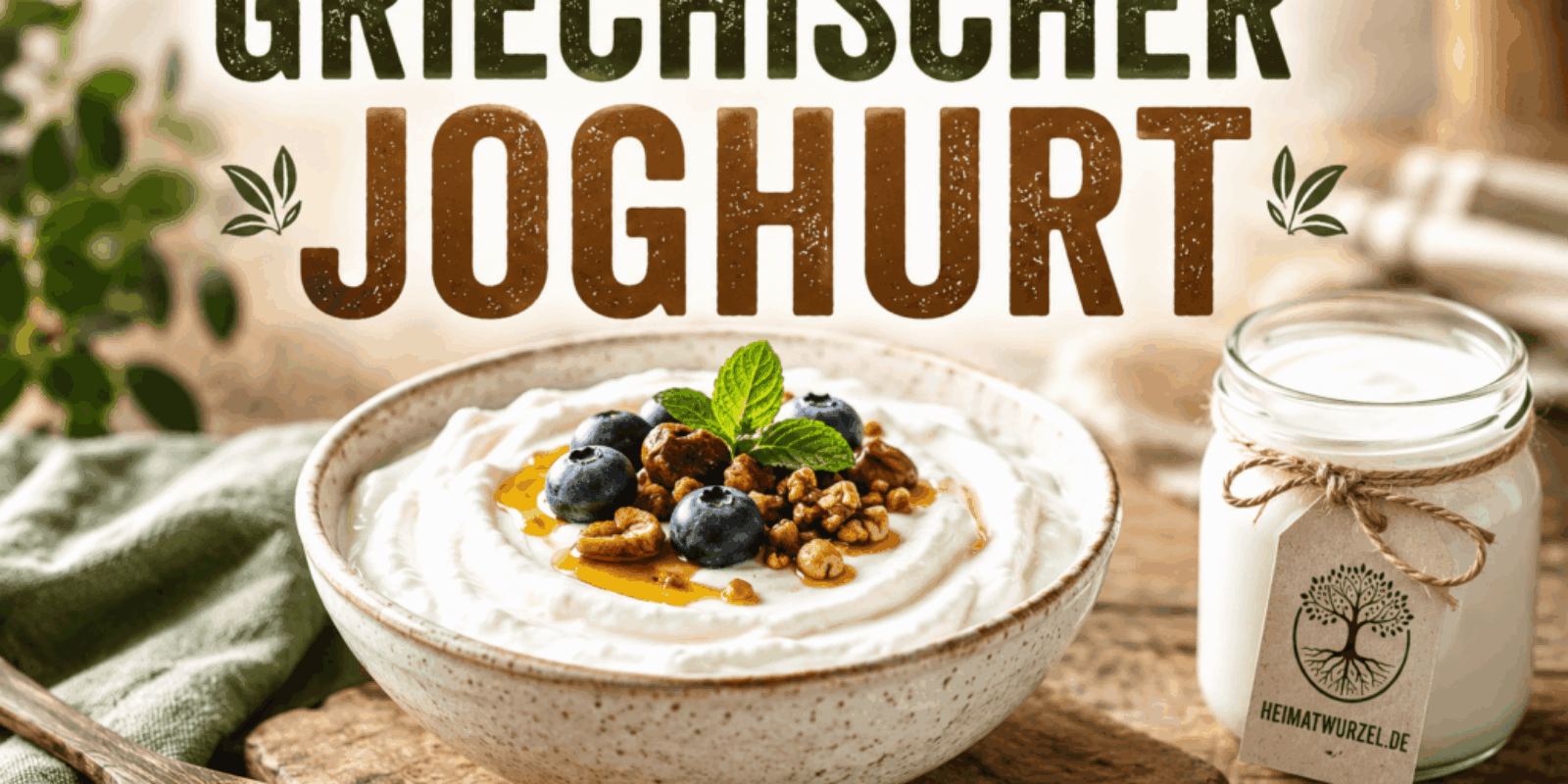 Griechischer Joghurt selber machen