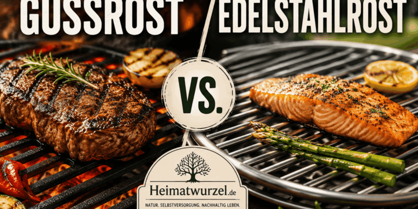 Gussrost vs Edelstahlrost: Vergleich und alle Vor- & Nachteile