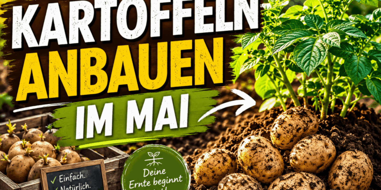Kartoffeln anbauen im Mai
