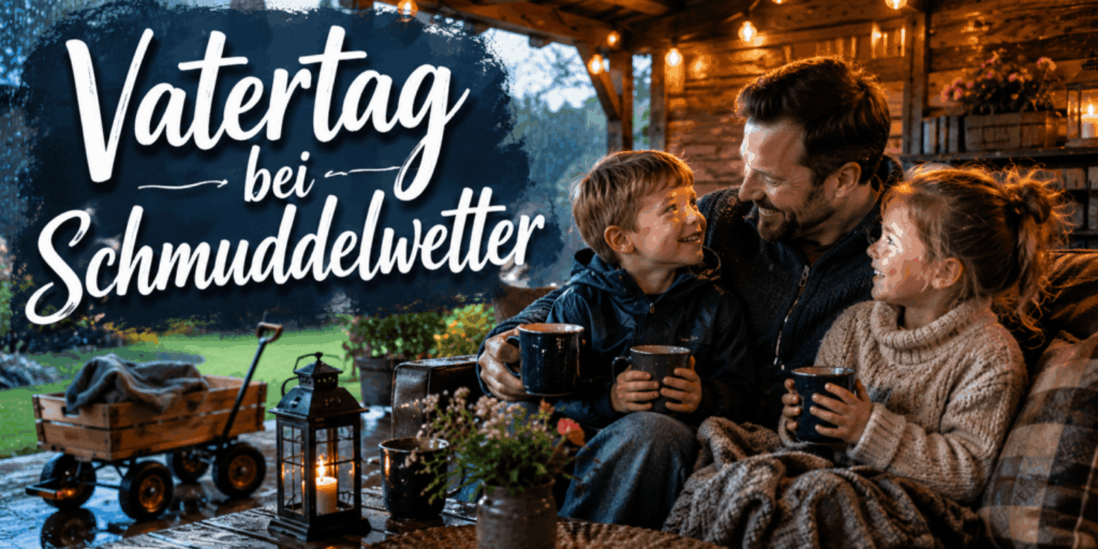 Vatertag bei Schmuddelwetter