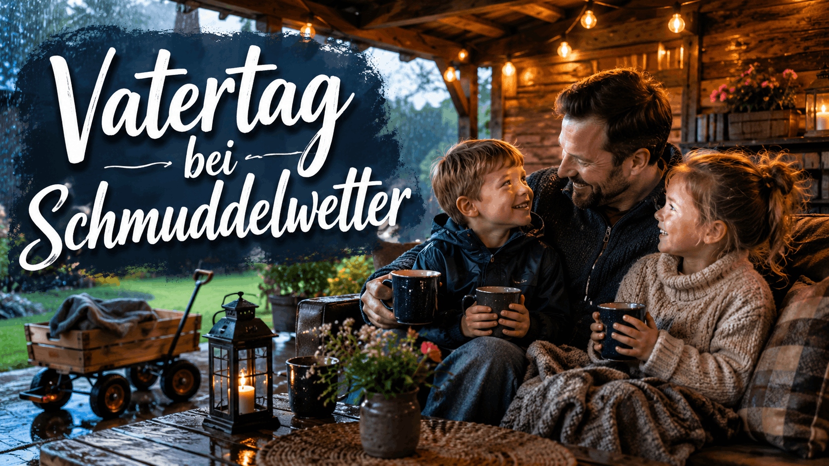 Vatertag bei Schmuddelwetter Vatertag bei Schmuddelwetter