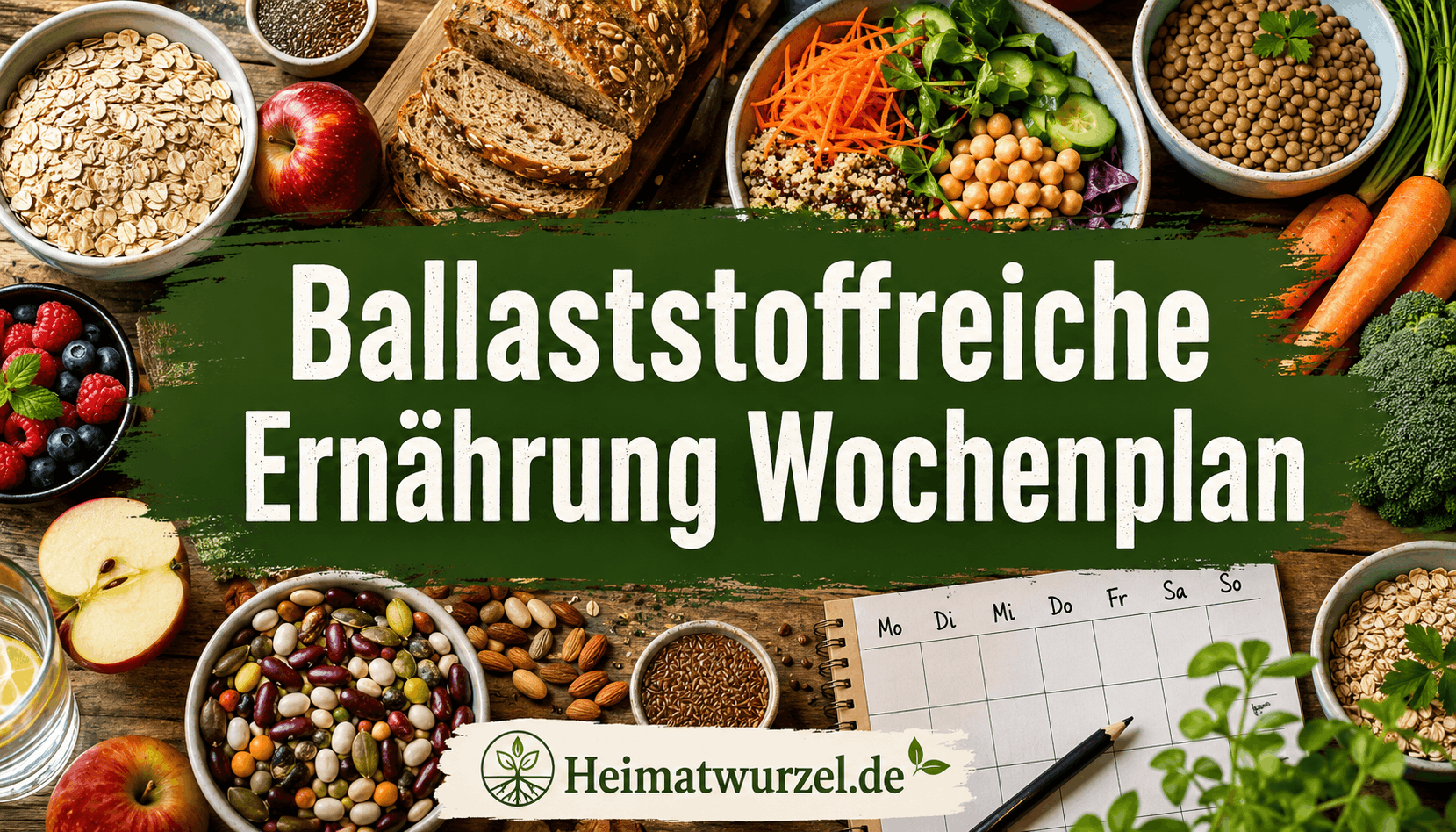 Ballaststoffreiche Ernährung Wochenplan Ballaststoffreiche Ernährung Wochenplan