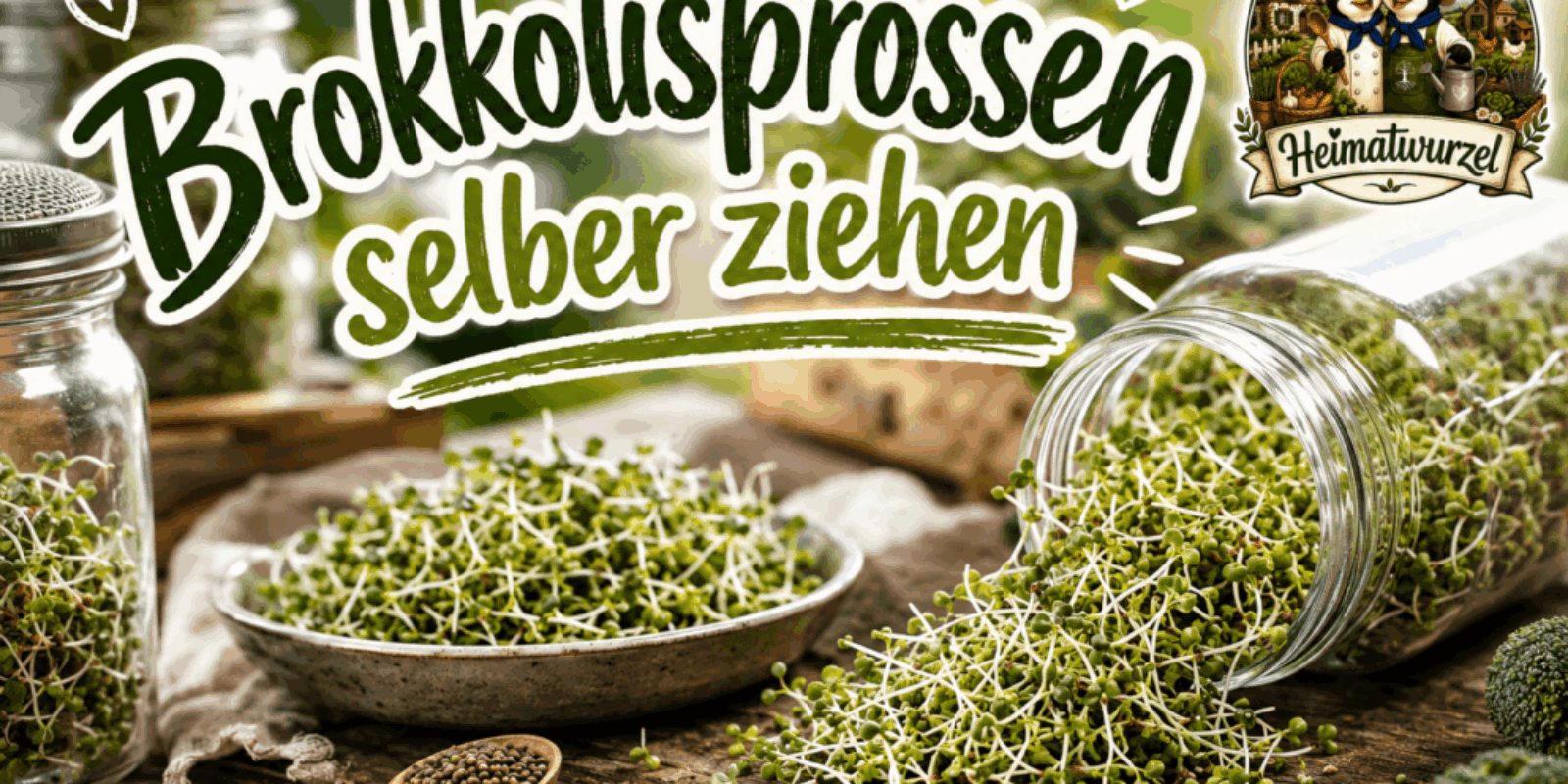 Brokkolisprossen selber ziehen