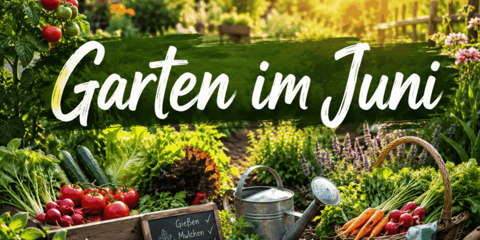 Garten im Juni