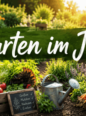 Garten im Juni
