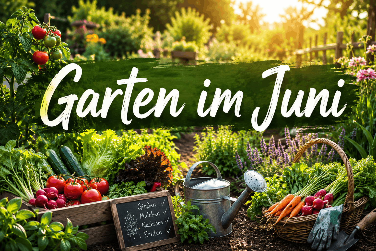 Garten im Juni Garten im Juni