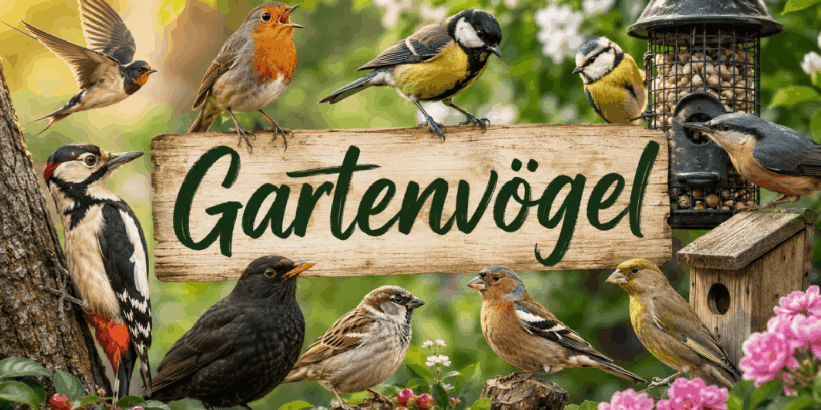 Gartenvögel in Deutschland
