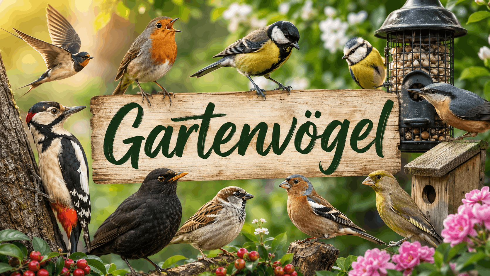 Gartenvögel in Deutschland Gartenvögel in Deutschland