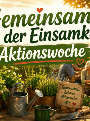 Gemeinsam aus der Einsamkeit Aktionswoche