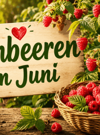 Himbeeren im Juni
