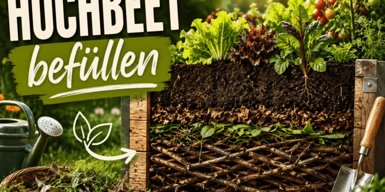 Hochbeet befüllen
