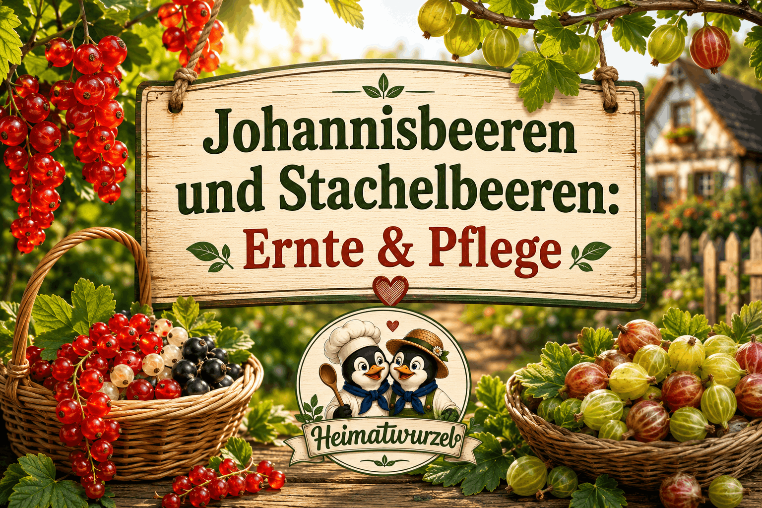 Johannisbeeren und Stachelbeeren: Ernte und Pflege Johannisbeeren und Stachelbeeren: Ernte und Pflege