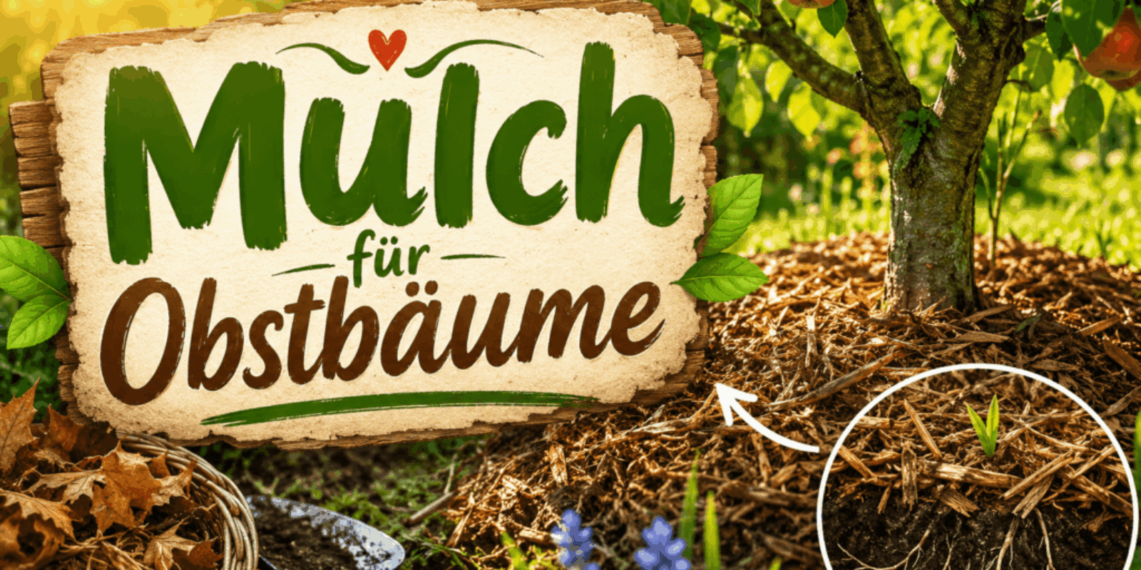 Mulch für Obstbäume