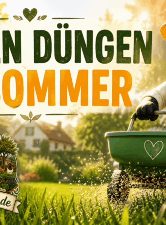 Rasen düngen im Sommer