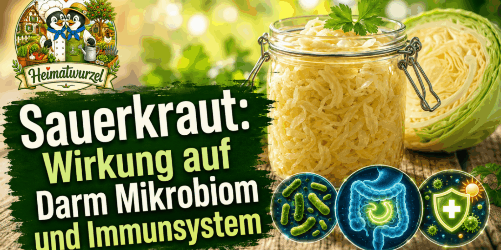 Sauerkraut: Wirkung auf Darm Mikrobiom und Immunsystem