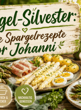 Spargel-Silvester: letzte Spargelrezepte vor Johanni