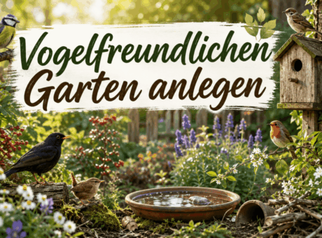 Vogelfreundlichen Garten anlegen