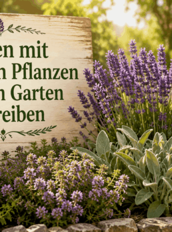 Zecken mit duftenden Pflanzen aus dem Garten vertreiben