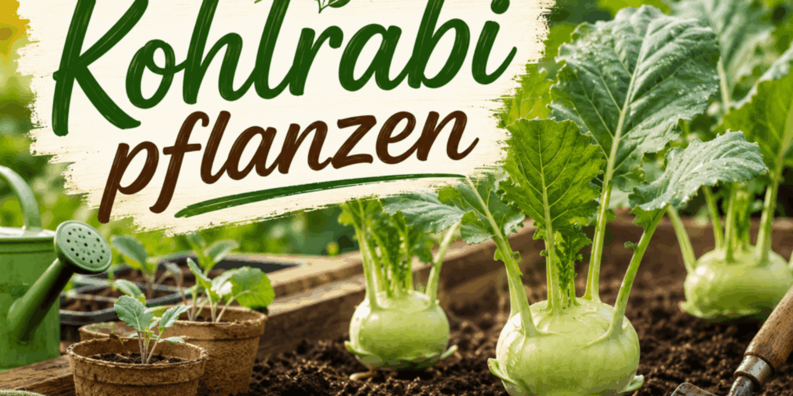 Kohlrabi pflanzen
