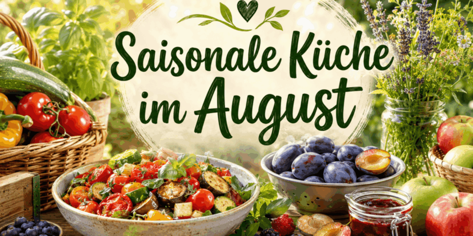 Saisonale Küche im August