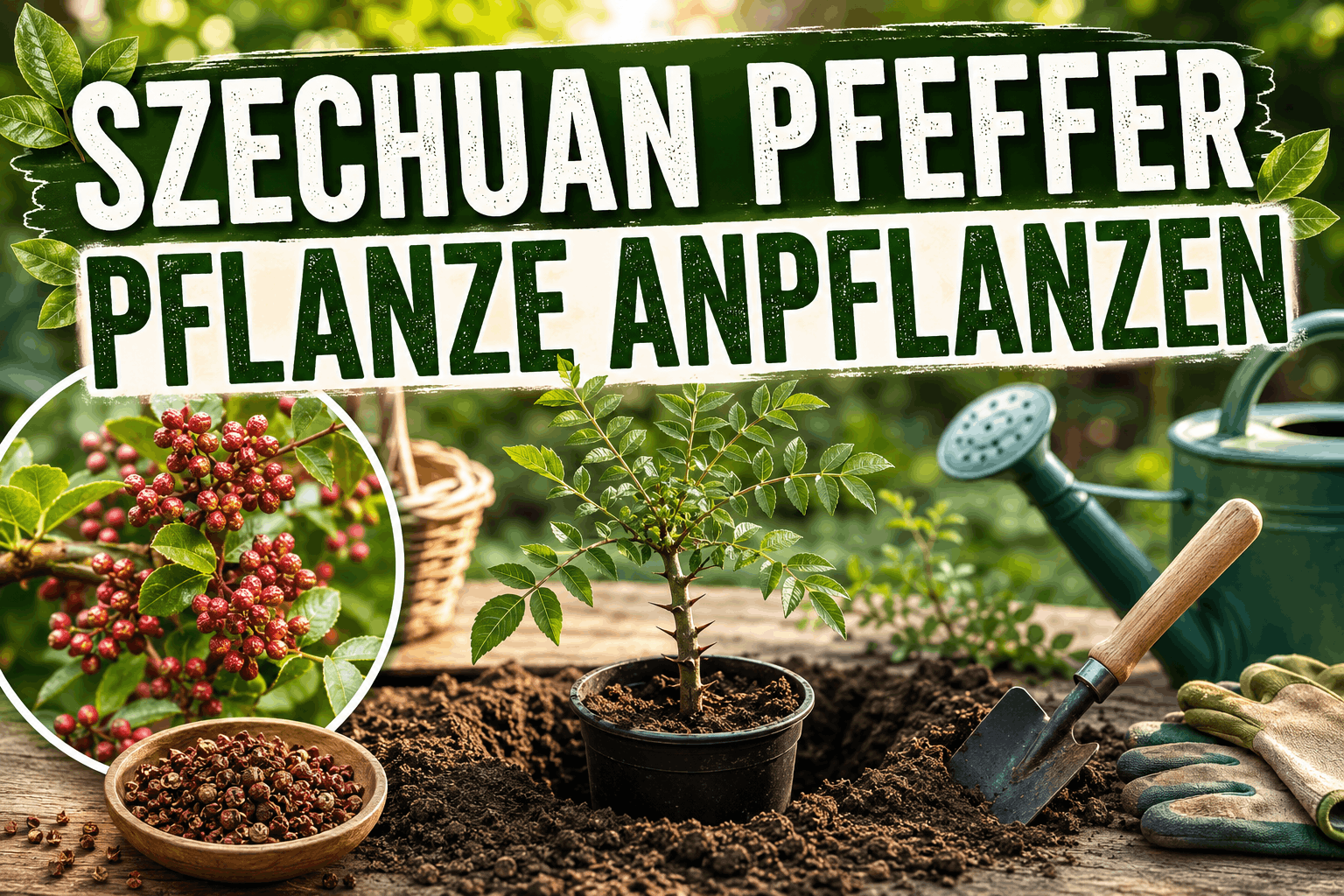 Szechuan Pfeffer Pflanze anpflanzen Szechuan Pfeffer Pflanze anpflanzen