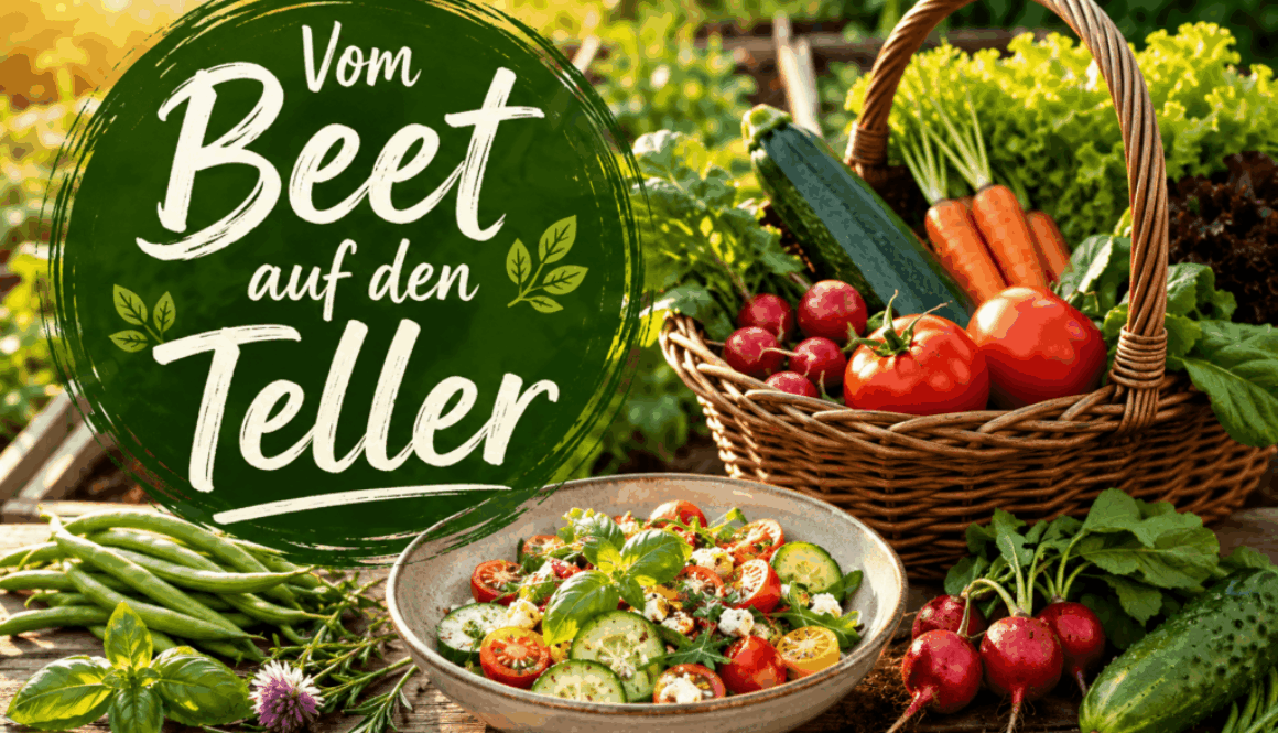 Vom Beet auf den Teller