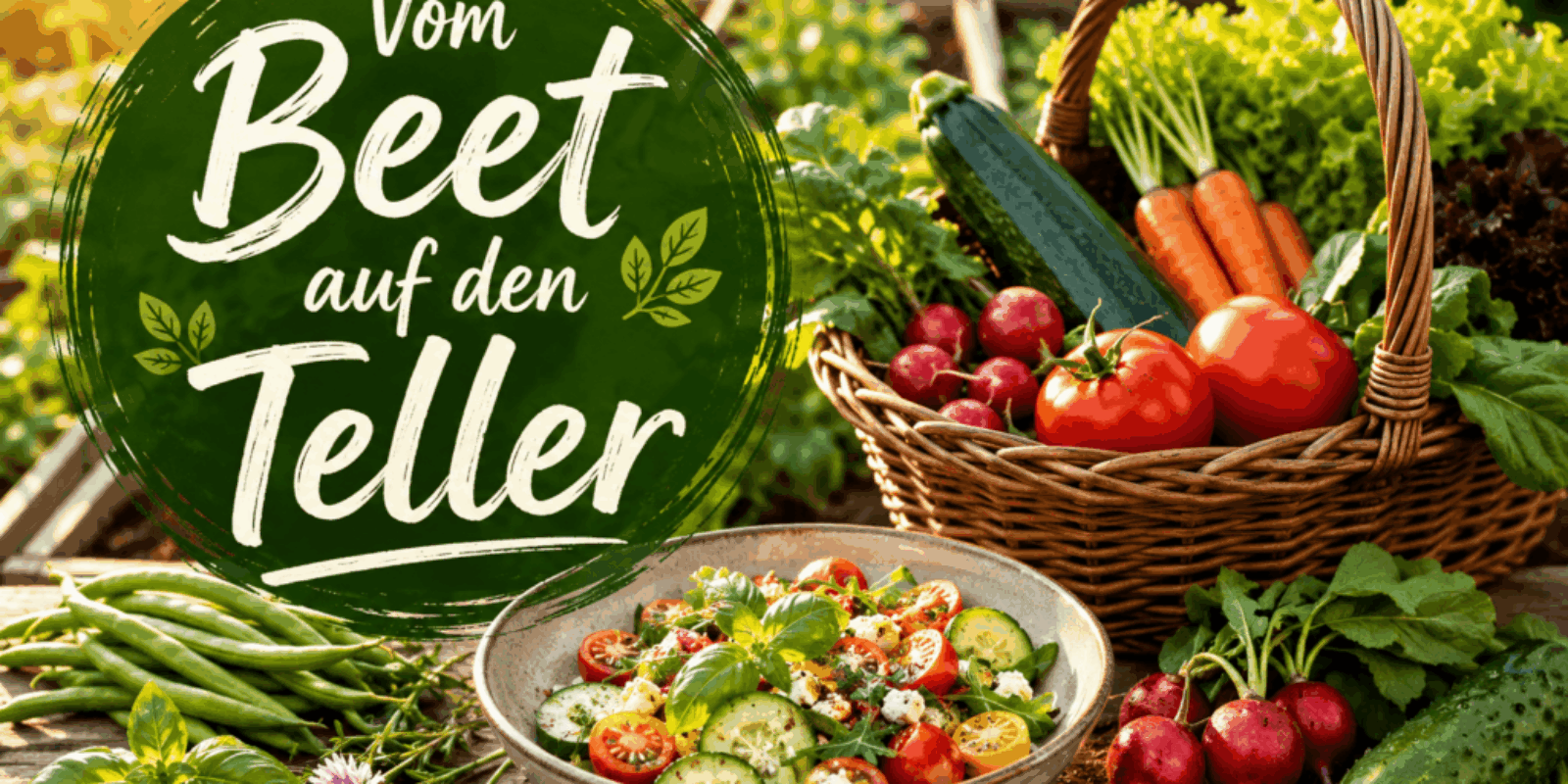 Vom Beet auf den Teller