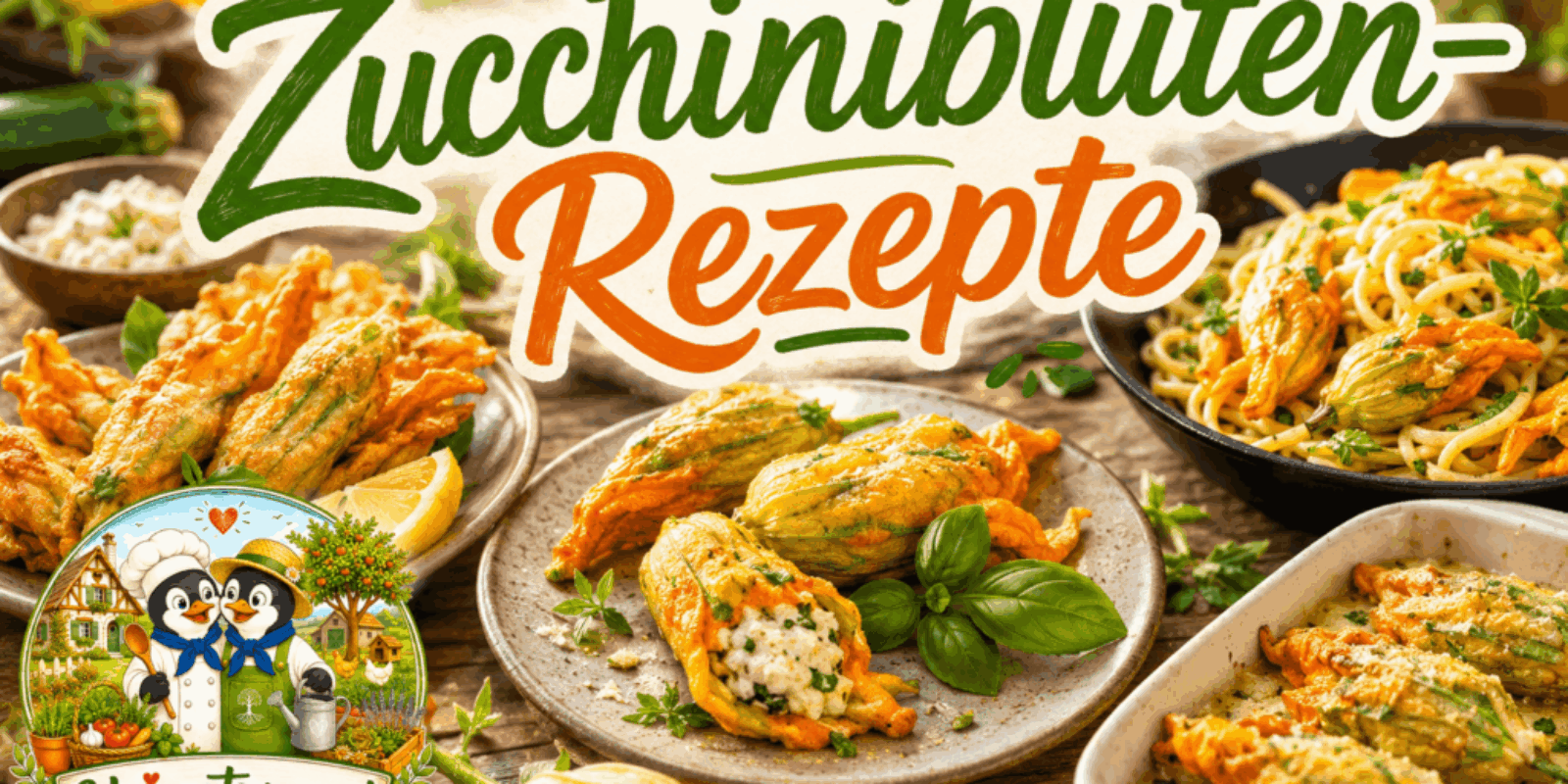 Zucchiniblüten-Rezepte