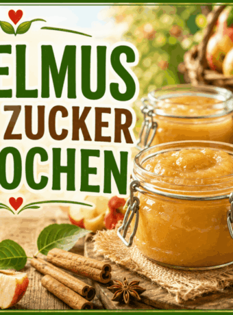 Apfelmus ohne Zucker einkochen