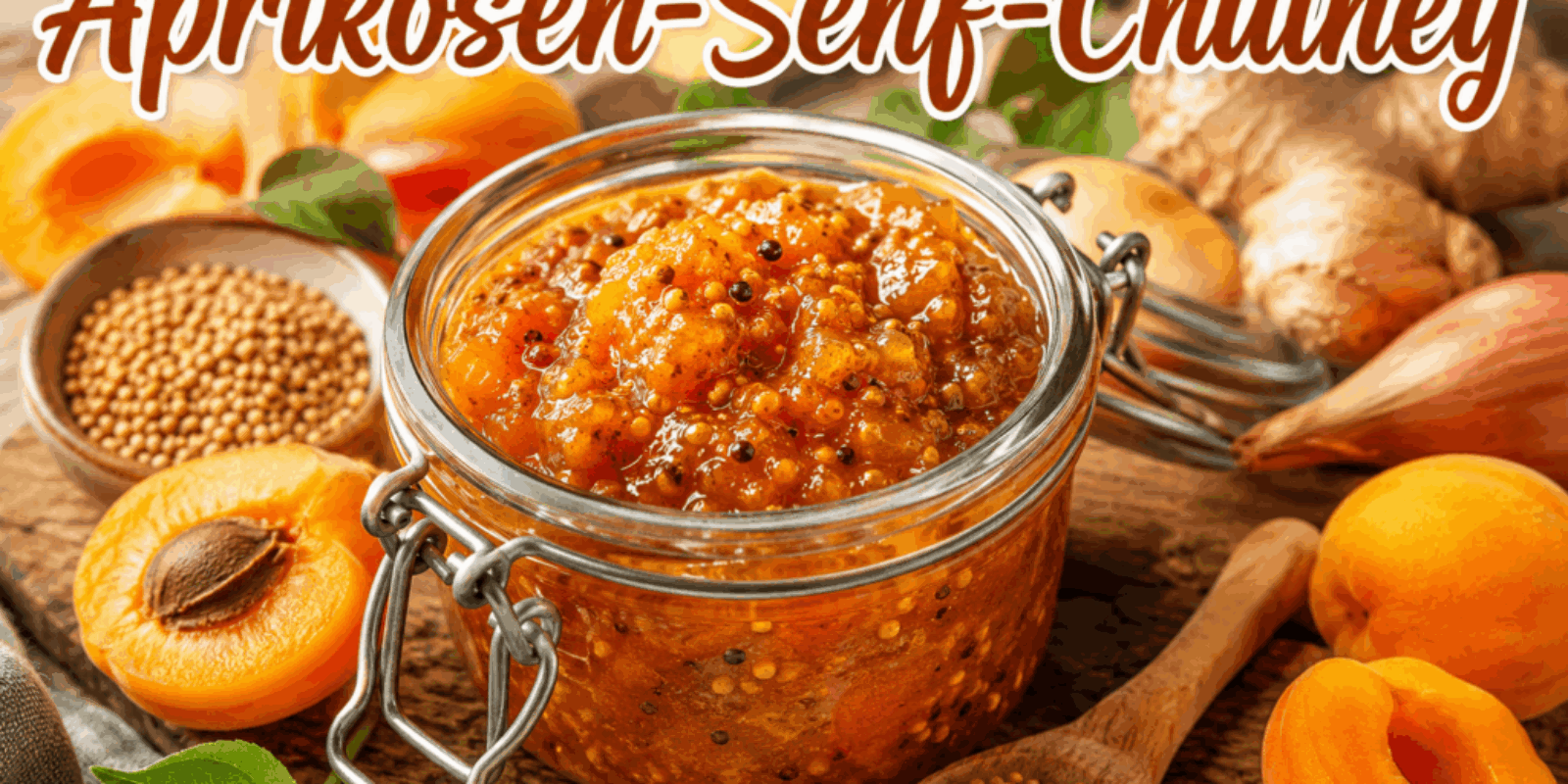 Aprikosen-Senf-Chutney Rezept