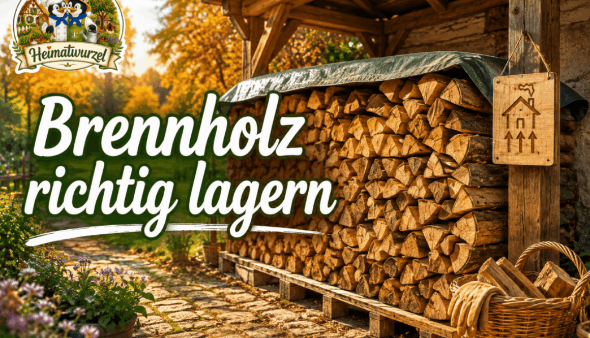 Brennholz richtig lagern