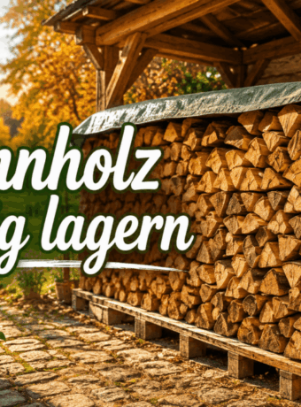 Brennholz richtig lagern