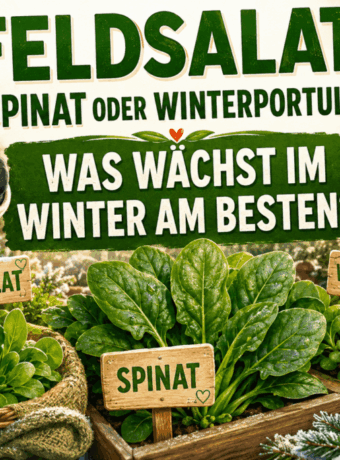 Feldsalat, Spinat oder Winterportulak: Was wächst im Winter am besten