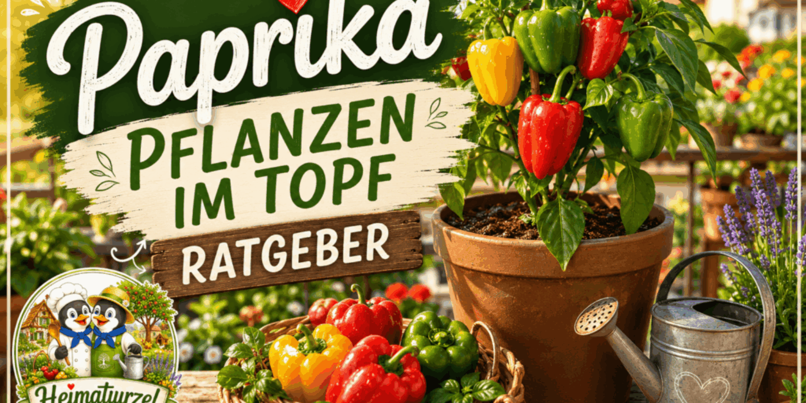 Paprika Pflanzen im Topf Ratgeber