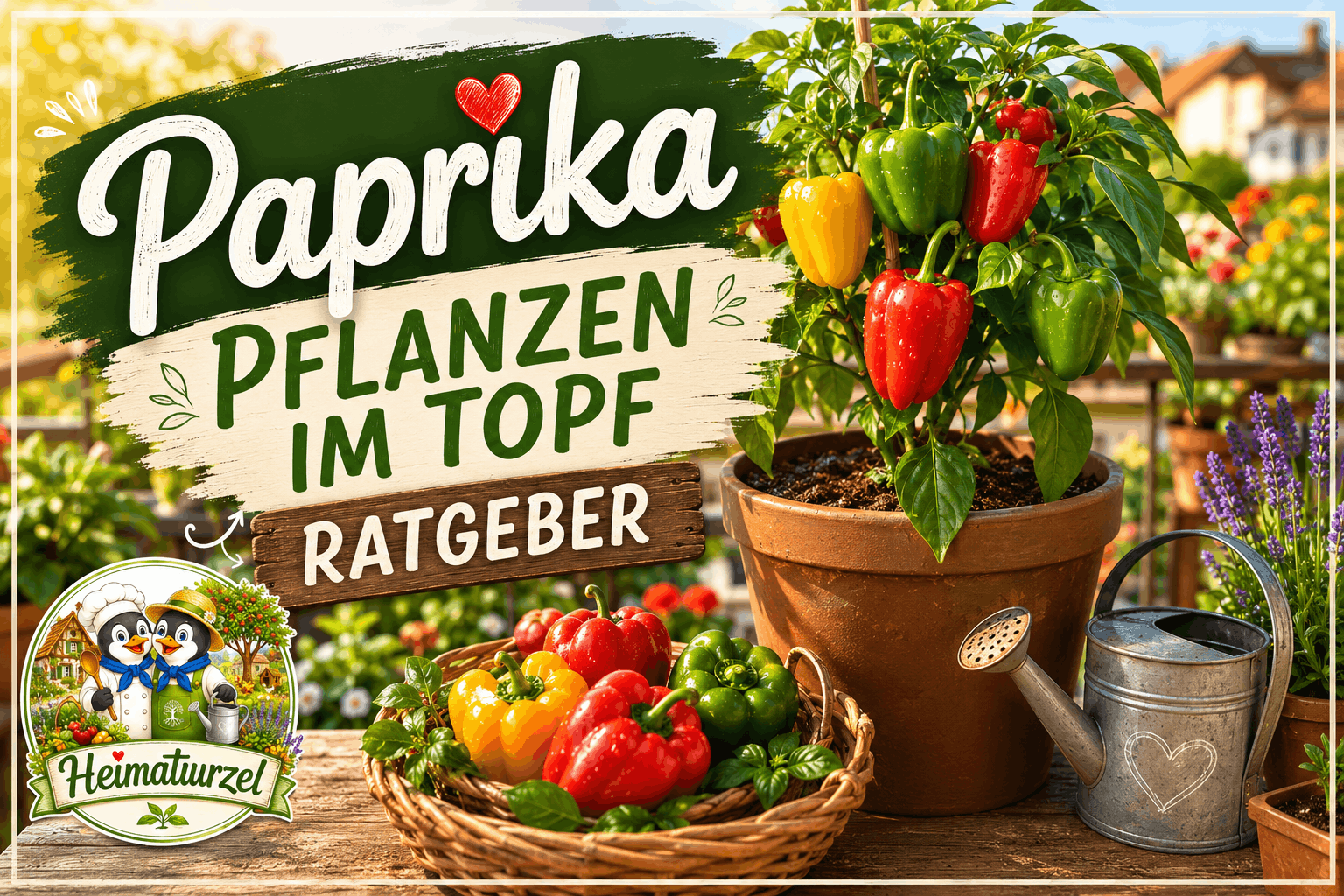 Paprika Pflanzen im Topf Ratgeber Paprika Pflanzen im Topf Ratgeber