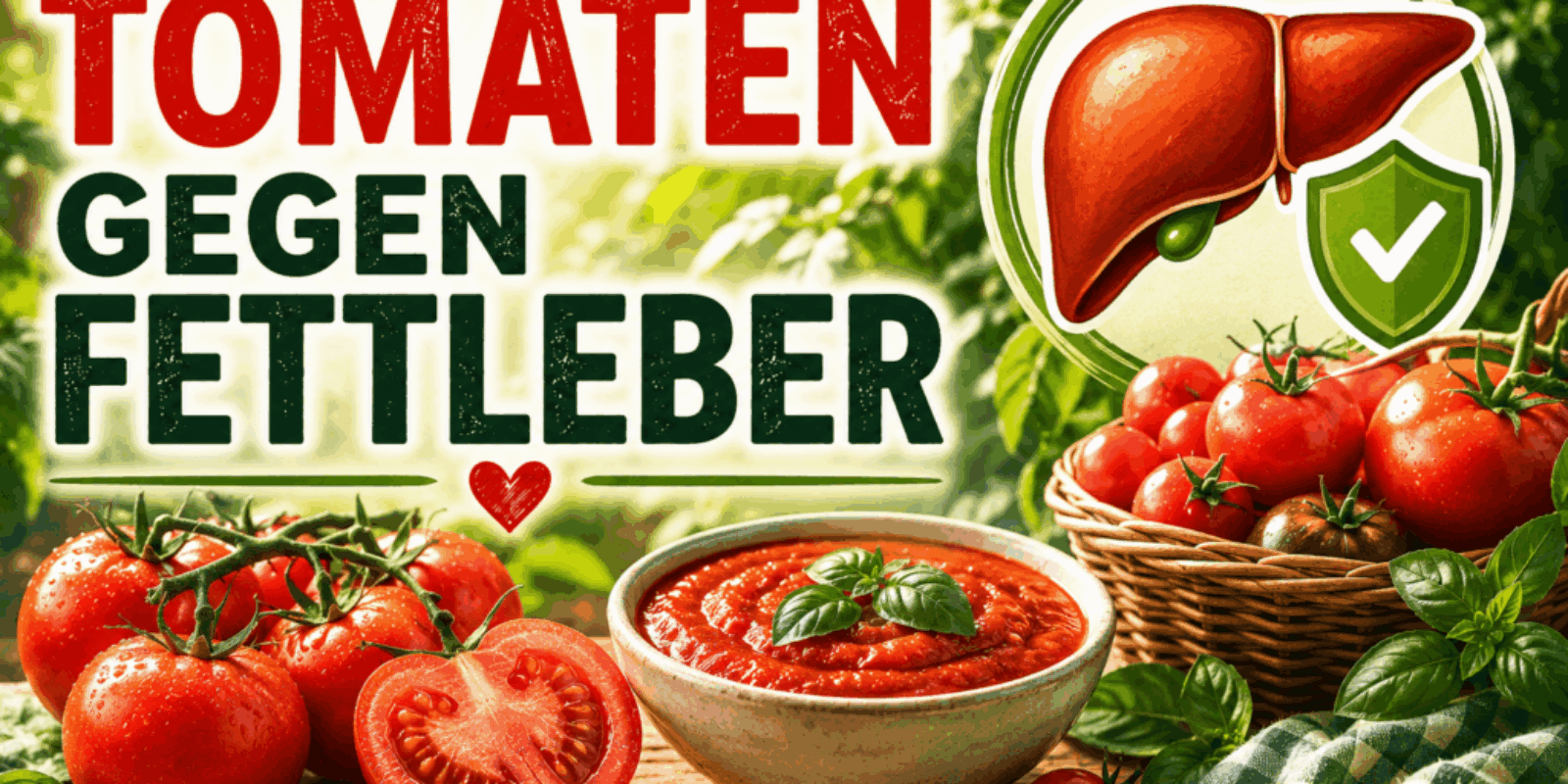 Tomaten gegen Fettleber