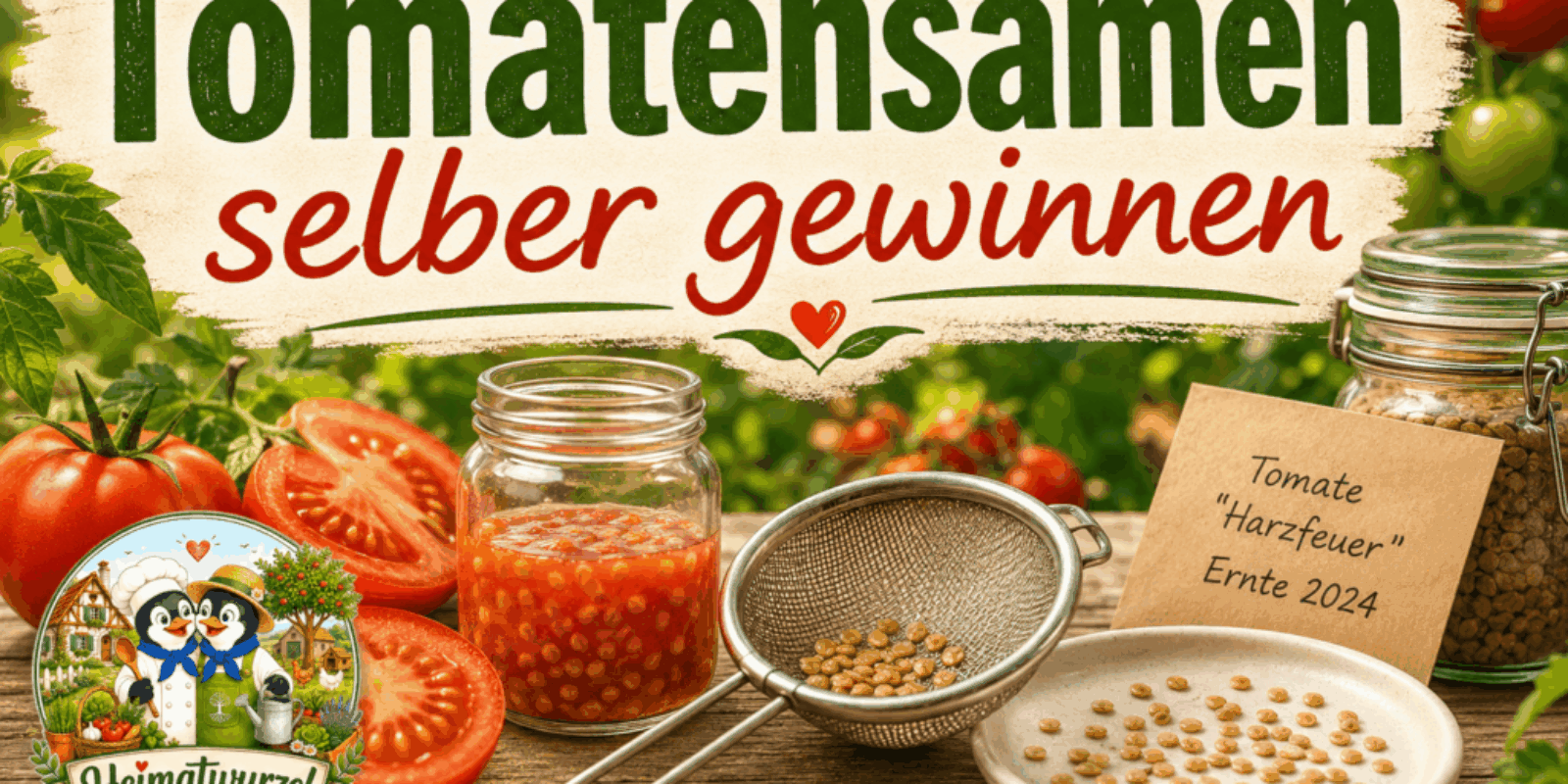 Tomatensamen selber gewinnen