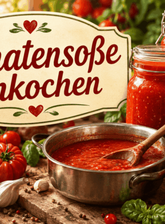 Tomatensoße einkochen