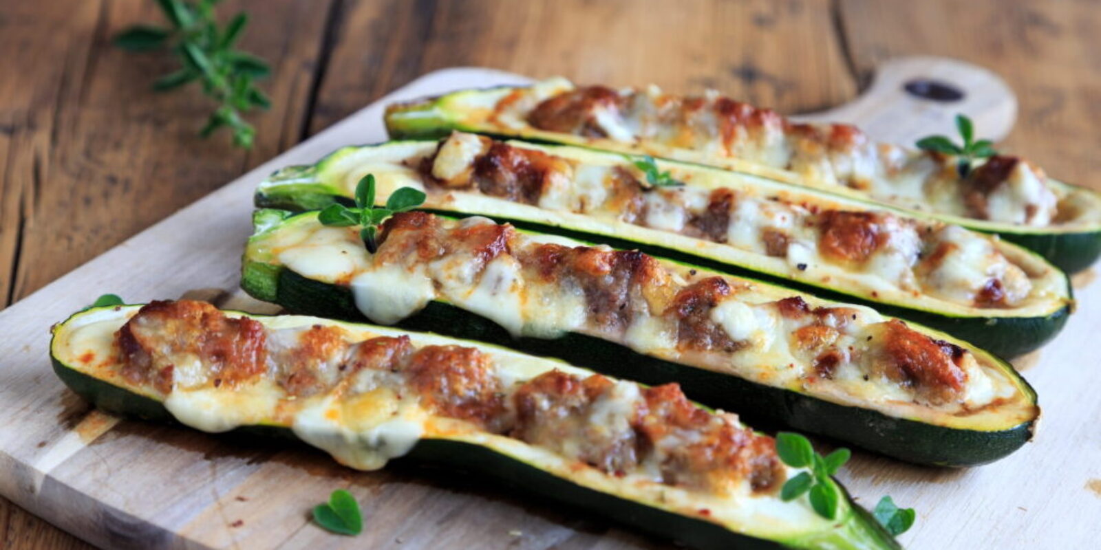 Überbackene Zucchini Rezept