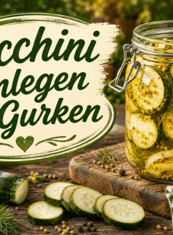 Zucchini einlegen wie Gurken
