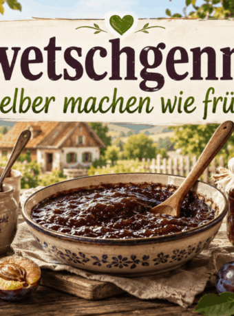 Zwetschgenmus selber machen wie früher