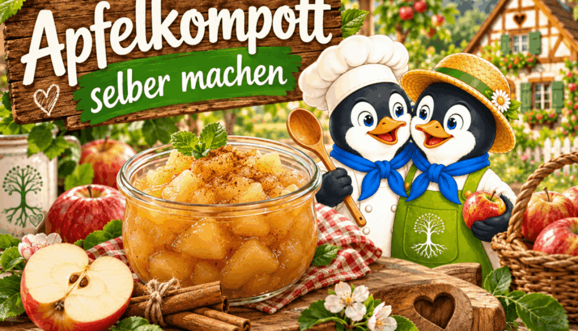 Apfelkompott selber machen