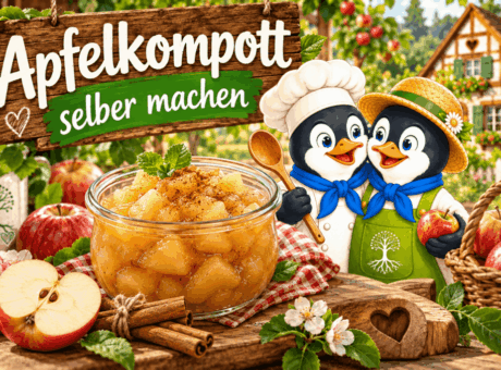 Apfelkompott selber machen