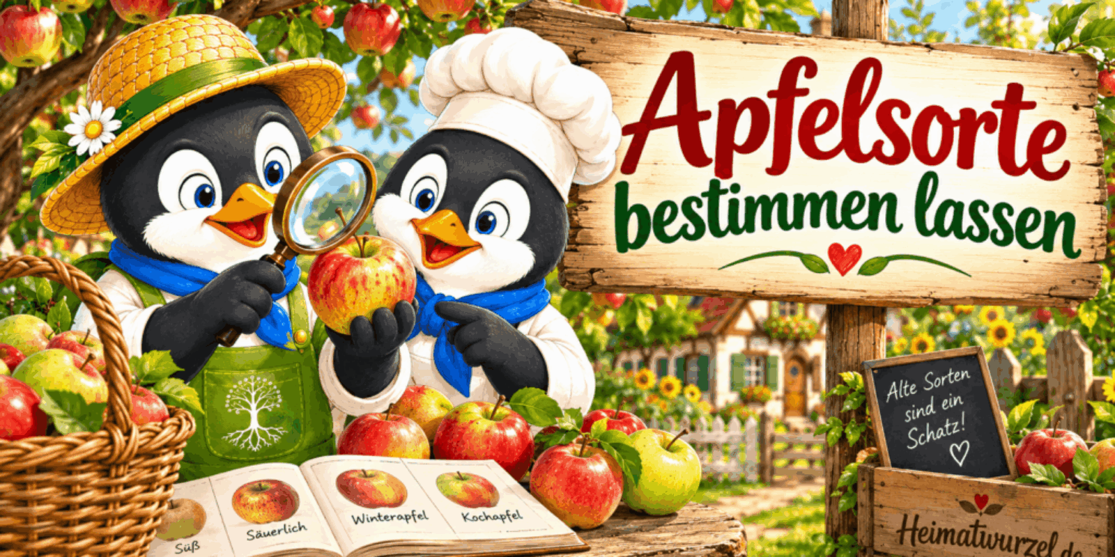 Apfelsorte bestimmen lassen