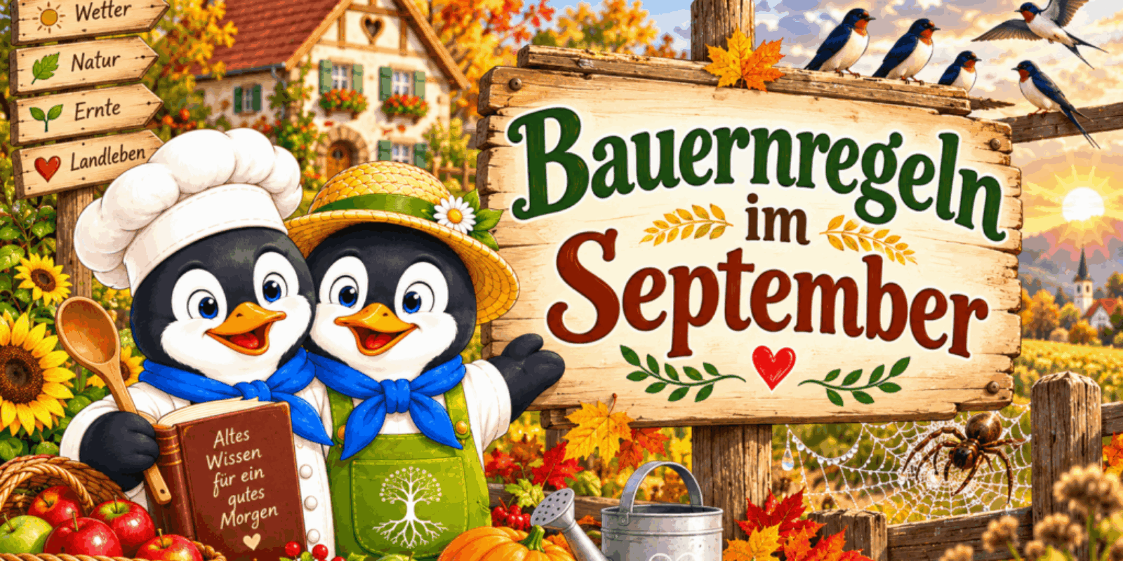 Bauernregeln im September